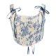 thumbnail image 2 of ICHUANYI Clearance Women Casual Sexy Eyelet Lace-up Floral Print Fishbone Court Vintage Corset Straps Tank Top(Blue, L) ICHUANYI WER2023080700849, 2 of 9
