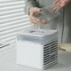 thumbnail image 5 of Mini enfriador de aire portátil, humidificador extraíble USB, ventilador, aire acondicionado a prueba de fugas, sin luz ultravioleta, gris Eigraketly HA6604-02B, 5 of 6