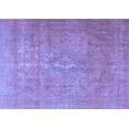 thumbnail image 1 of Ahgly Company Machine Washable Indoor Rectangle Persian Blue Traditional Area Rugs, 3' x 5', 1 of 4