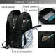 thumbnail image 4 of Fotbe Blue Paisley Mochila con Estampado y Puerto USB para Hombre y Mujer, Mochila Antirrobo, Mochila de Viaje, Mochila Escolar, Mochila Universitaria, 4 of 7