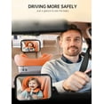 QZ Inc Baby Car Seat Mirror, Rear View, Safe, Fits Most Cars