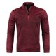 thumbnail image 1 of Suéter de hombre con media cremallera y sin capucha, para trabajo, deportes de invierno, talla grande, 1 of 4