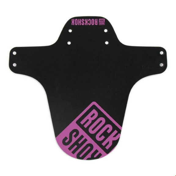 RockShox MTB Fender Black with Fuschia Print