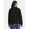 thumbnail image 5 of Time and Tru Women's Chenille Cardigan Sweater, Midweight, Sizes XS-XXXL, 5 of 5