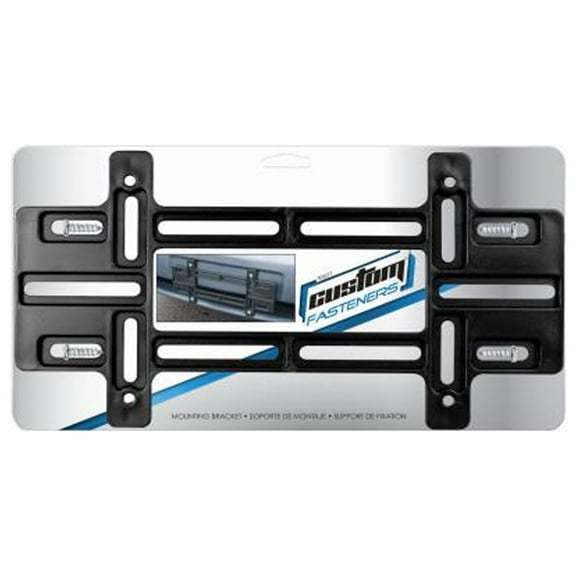 Custom Accessories 92651 License Plate Mounting Bracket, Large - Quantity 6
