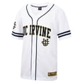 thumbnail image 2 of Men's Colosseum White UC Irvine Anteaters Free Spirited Mesh Button-Up Baseball Jersey, 2 of 3