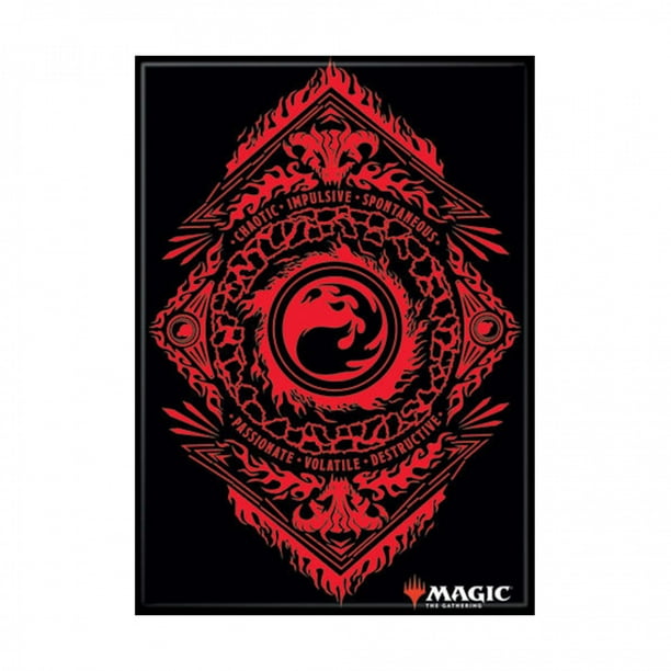 Magic The Gathering Red Mana Symbol Card Magnet Walmart Com