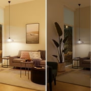 Philips Wi-Fi Connected LED 60-Watt ST19 Filament Tubular Light Bulb, Clear Tunable White, Non-Dimmable, E26 Base (1-Pack)