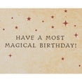 thumbnail image 3 of Papersong Premium Harry Potter Blank Birthday Card, Hogwarts Patch (Magical Birthday), 3 of 5