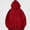 Red, variant on HOMADLES Mens Graphic Hoodies Pullover Loose Fit Long Sleeve Hooded Sweatshirt Casual Tops Beige Size L