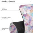 thumbnail image 4 of Yayeee Faucet Mat for Kitchen Sink 14.7" Diatomite Long Splash Guard Pad, Watercolor Marble Pattern, 4 of 7
