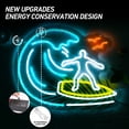 thumbnail image 6 of Y YUNHSOM Surfing Neon Sign, USB Power Dimmable LED Neon Sign for Wall Decor, Bedroom Bar Party Men Cave and Beach Decoration (15.7 * 12.5 inches), 6 of 10