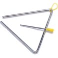 thumbnail image 3 of 7 Inch Musical Steel Triangle Percussion Instrument With Striker, 3 of 4
