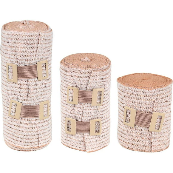 3pcs Elastic Bandages Breathable Bandages Sports Bandage Wrap Breathable Wraps