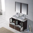 thumbnail image 2 of Sydney 48" Double w/ Vessel Sinks and Mirrors (Wenge), 2 of 3