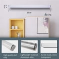thumbnail image 2 of eccomum LED Mirror Lights Wireless Portable Rechargeable Vanity Light 3 Brightness Touch Control Makeup Light for Bathroom Dressing Room, 2 of 7