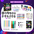 thumbnail image 7 of Rock Painting Kits for Kids, Glow in the Dark Rock Arts and Crafts Supplies, Craft Kit for Kids Creative DIY Gift for 6 7 8 9 10-12 Year Old Boys Girls, 7 of 7