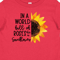 thumbnail image 4 of Inktastic Summer in a World Full of Roses Be a Sunflower Boys or Girls Baby T-Shirt, 4 of 5