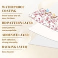 thumbnail image 6 of Peel and Stick Wallpaper Pink Cherry Blossom Floral Delicate Branches Soft Wall Mural 17.7in x 9.8ft Self Adhesive Removable Wall Paper Renter Friendly Wallpaper for Nursery Bedroom Cabinets, 6 of 8