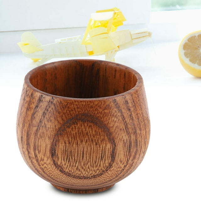 Anti-Scald Performance Wood Mug, Thermal Insulation Wood Cup, Safe And Comfortable For Tea Water Beer
