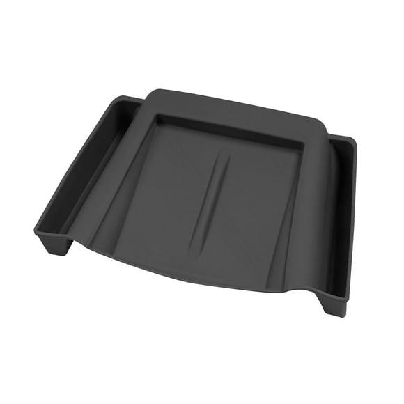 Cubierta de la almohadilla del cargador, consola central, alfombrilla de carga sin cables, almohadilla de carga antideslizante para teléfono Negro con bolsillo