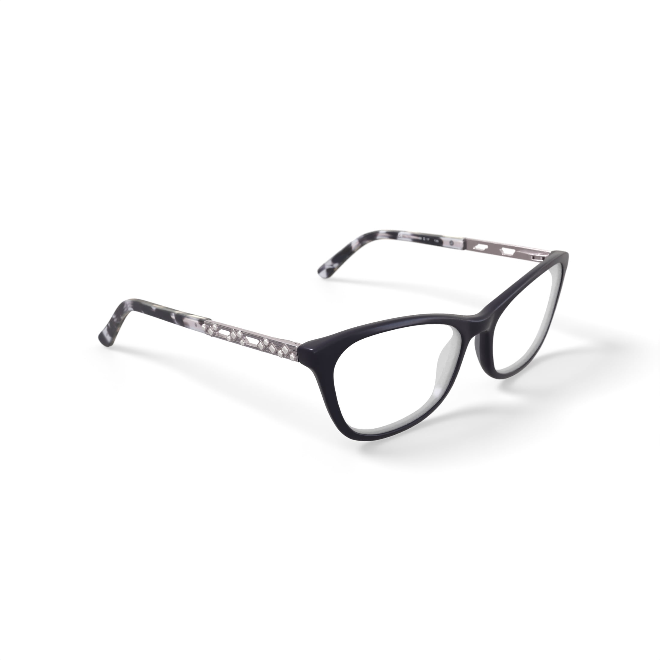Bebe Women's BB4174 Prescription Eyeglasses with Case, Jet Black