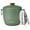 C-Green, variant on Ice Bucket, 2.5L Double Wall Ice Bucket with Lid, Stainless Steel Ice Bucket with Tong & Strainer, Ice Bucket for Cocktail Bar, Home & Parties, JX2023-IBLM