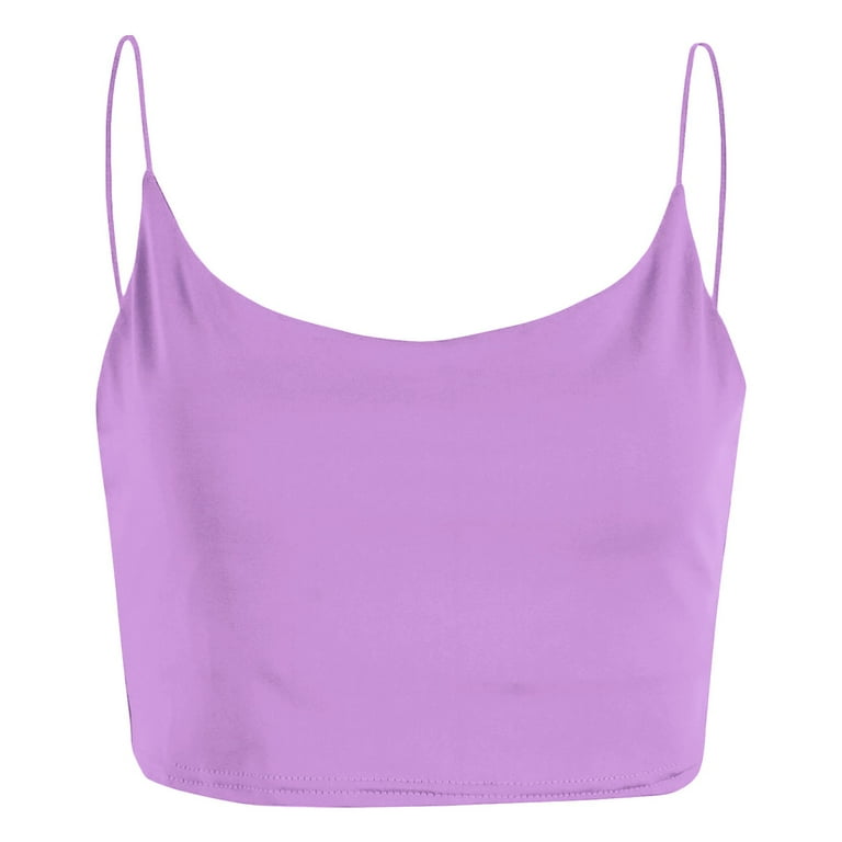 トップス Haig'doneDAMAGE TANK TOP / PURPLE XIAQUJ Women Fashion Party Top Shirt Soild Color Strap Tank