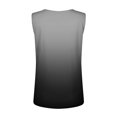 thumbnail image 4 of Gibobby Blusa informal sin mangas con cuello en V para mujer(Gris,G), 4 of 5