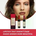 thumbnail image 4 of Vin Rouge Lip Tint, Non-Stick Cup Color Development Portable Waterproof Non-Fading Moisturizing Red Wine Bottle Lip Glaze, 4 of 4