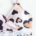 thumbnail image 5 of Shadoumai Girls Swimsuit 2 Piece Tankini with Adjustable Straps Drawstring Shorts Ruffle Bathing Suit for 5-16Y, 5 of 6