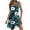 #175 Beach Dresses, variant on Staron Women's Casual Dresses Clearance Under $10 Sleeveless A-Line Flowy Swimsuit Coverup Loose V Neck Dresses Casual Floral Pockets Vacation Outfits Dress S