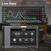 ANCEL HD3300 Heavy Duty Truck Scanner Full System Automotive Diagnostic Tool with DPF Regeneration, for Detroit, Cummins, Caterpillar, Paccar, Volvo Engine & Commercial Trucks, Lifetime Free Update
