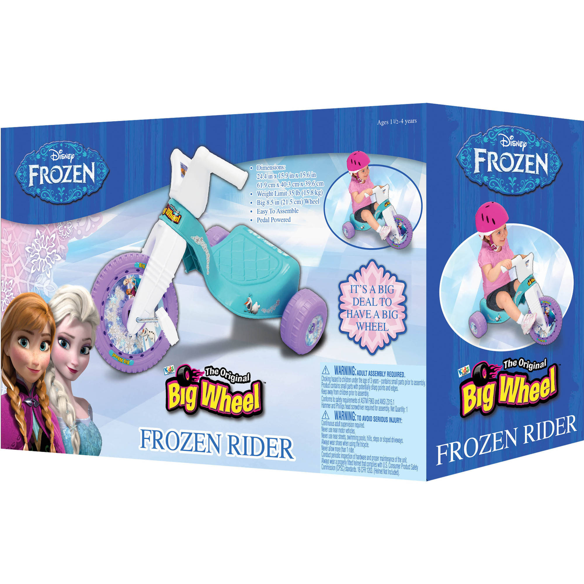 Disney Frozen Big Wheel Junior - image 2 of 3