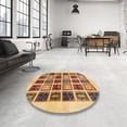 thumbnail image 3 of Ahgly Company Indoor Rectangle Abstract Red Abstract Area Rugs, 8' x 12', 3 of 6