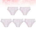 thumbnail image 1 of LEEYNEER 5Pcs Disposable Period Underwear Breathable Odorless  Women Underwear Use, 1 of 8