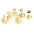 thumbnail image 1 of String Tuning Key, Easy To Install Metal Professional Keep Tune Electric Guitar Tuning Pegs 6Pcs Delicate  For Replacement Gold,Black,Silver, 1 of 8
