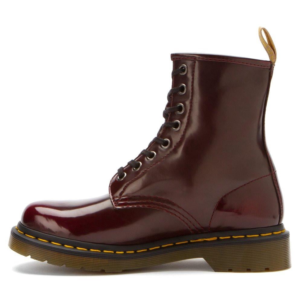 dr martens vegan 1460 cherry red