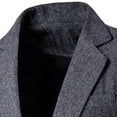 thumbnail image 6 of Gvdentm Men's Casual One Button Suit Blazer Jacket Sport Coat Grey,XL, 6 of 9