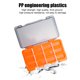 thumbnail image 5 of Caja de pesca portátil impermeable cebo señuelo cajas de anzuelos herramienta de pesca (naranja) Hugtrwg  Para Estrenar, 5 of 8