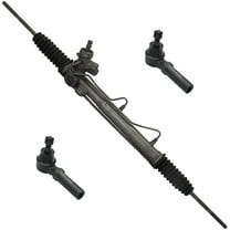Detroit Axle - Steering Rack & Pinion Kit for 2001-2010 Chrysler PT Cruiser, 2000-2005 Dodge Neon, Complete Power Steering Rack & Pinion Assembly 2 Outer Tie Rods Replacement