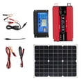 thumbnail image 3 of Solar Power System Kit, Universal Socket Solar  Controller 300W Power Inverter  for Emergency Power Supply, 3 of 8