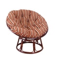 thumbnail image 3 of International Caravan Bali Papasan Jacquard Cushion Chair-Wind Song, 3 of 3