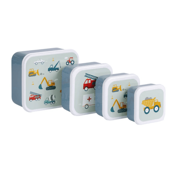 A Little Lovely Lunch & snack box Set Cars