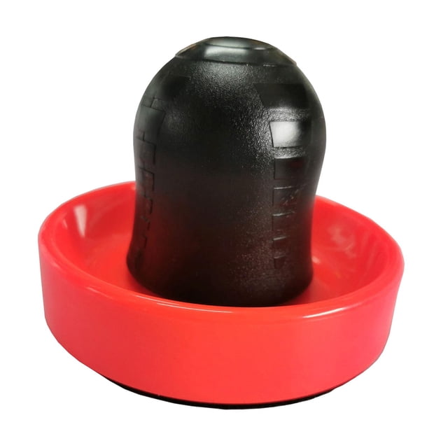 Empujador de hockey de aire, deslizador, empujador para niños, manijas de portería, paleta para mesas de juego Rojo