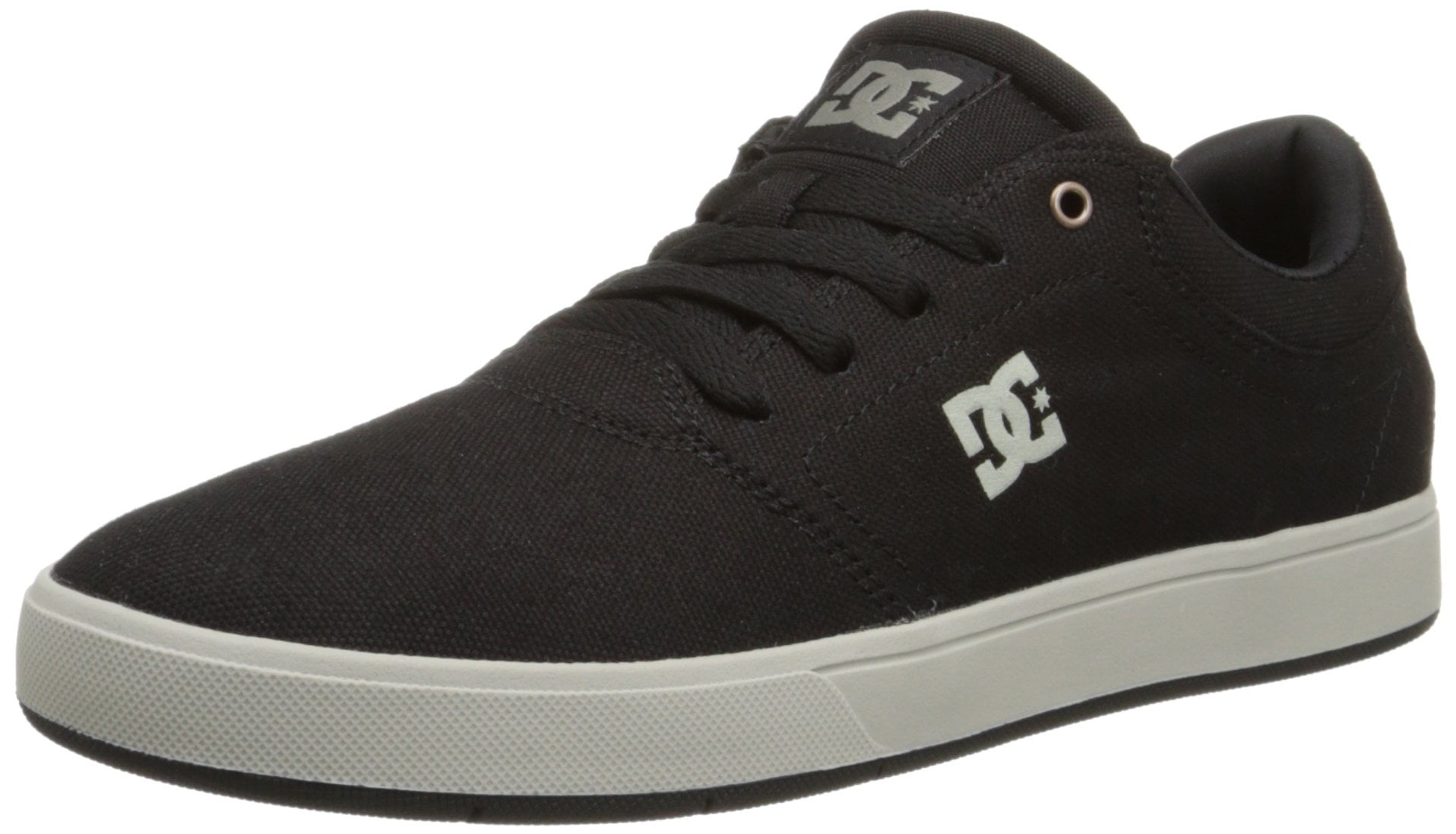 DC Men's Crisis TX Skateboarding Shoes Black/Armor - Walmart.com