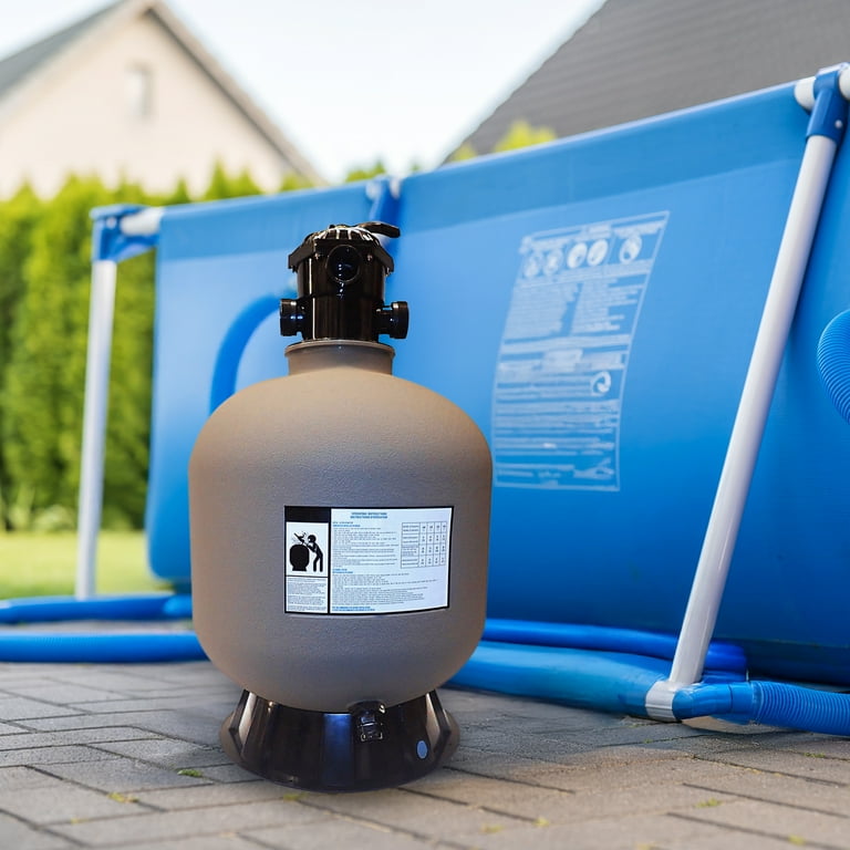 HYDROTOOLS BY SWIMLINE 19 Inch Sand Filter Combo Set With