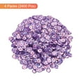 thumbnail image 3 of Loose Sequins 6MM Laser Sequins 2400Pcs Cup Sequins Embroidery Sequins for Jewelry Making Crafts Sewing,Purple Pink, 3 of 5