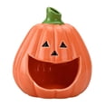 thumbnail image 3 of yotijay Pumpkin Candle Holder Candlelight Halloween Decoration Living Room Votive, 3 of 9