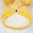 thumbnail image 4 of Barhoo Dog Clothes Autumn Winter Corduroy Warm Pet Jacket Small Dog Clothing Cold Weather Coat Moisture Proof Comfortable Durable Easy Clean Outdoor Walking Essential Supplies 1X Pet Clothes, 4 of 7